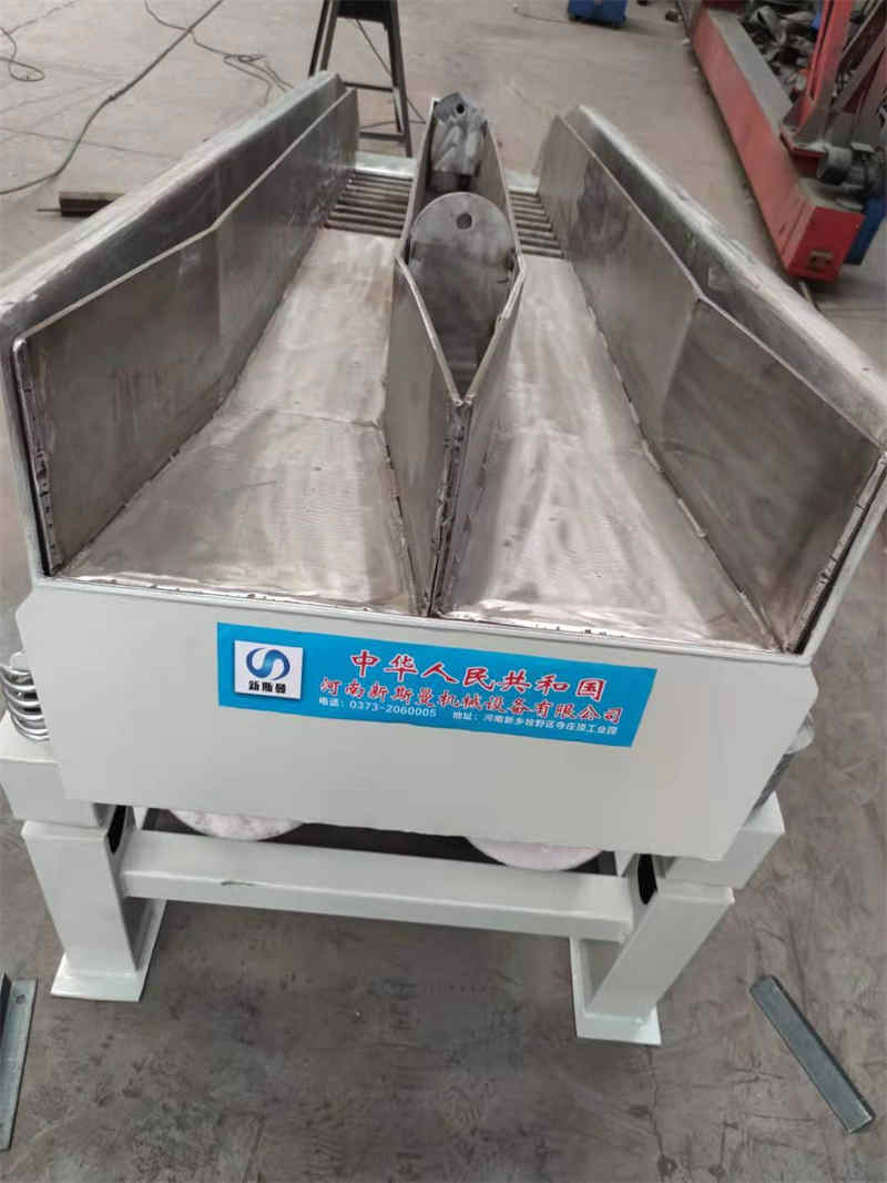 專車發(fā)貨:浙江客戶旋振篩、直線篩、給料機、脫水篩配套生產(chǎn)線，一站式采購